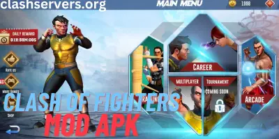 Clash of fighters mod apk