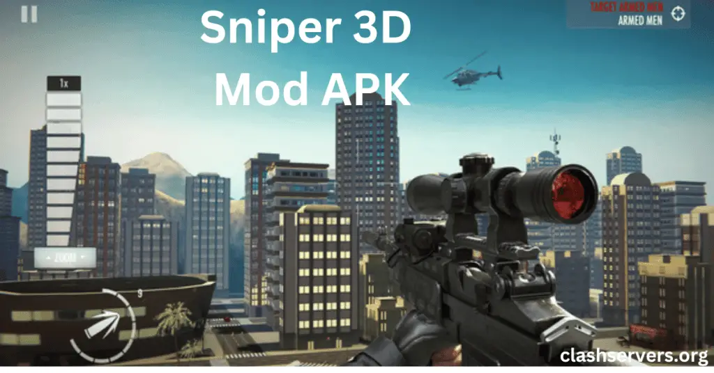sniper 3d mod apk